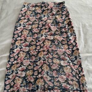 New! Floral Print Women's Skirt